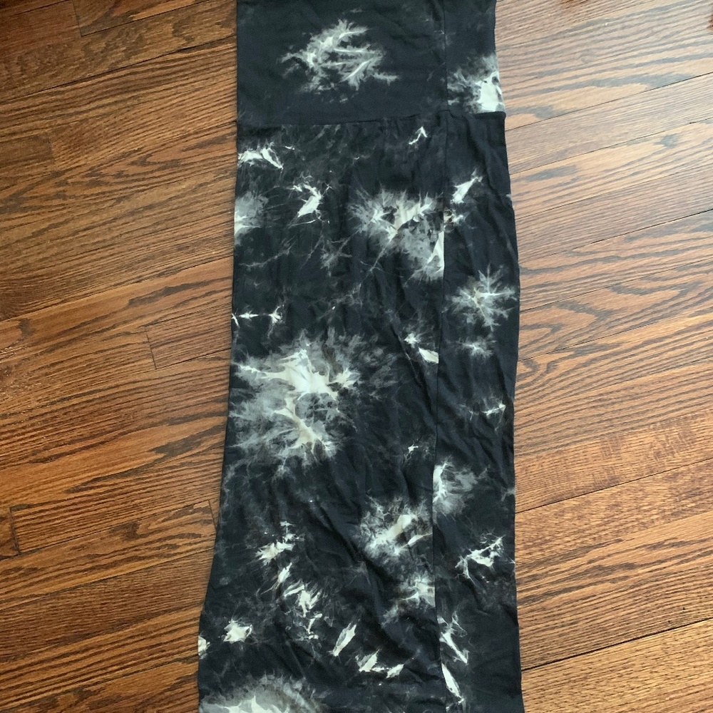 Tie dye maxi skirt